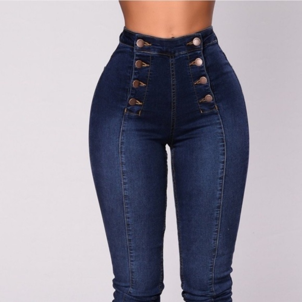 Pop Champagne FashionNova jeans sz3
